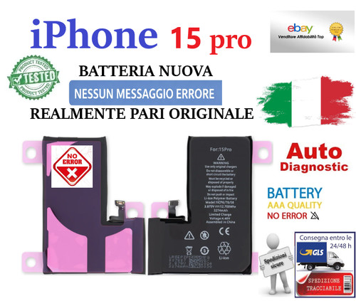 Iphone pro batteria - pro, auto