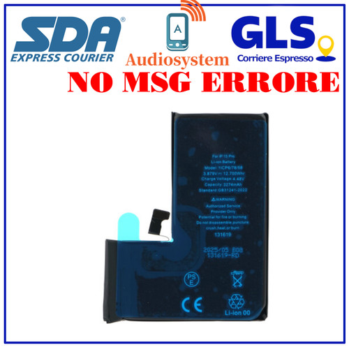 Batteria diagnosticabile per - batteria,