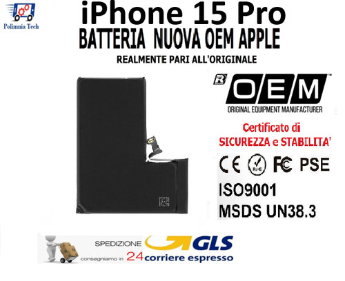 Apple iphone pro batteria - iphone, 15