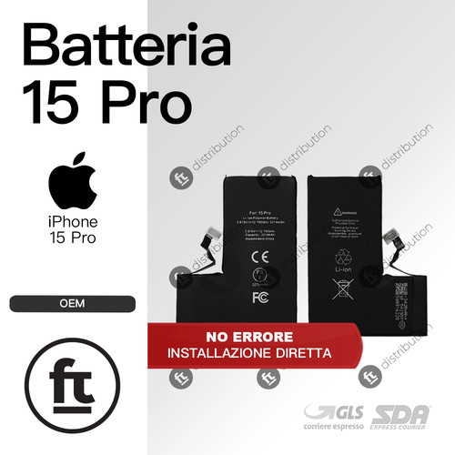 Apple batteria iphone pro - batteria,