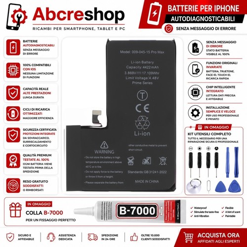 Batteria iphone pro - batteria,