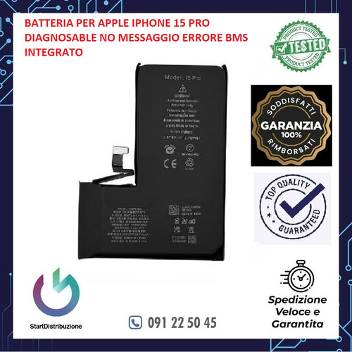 Batteria per apple iphone - per, 15